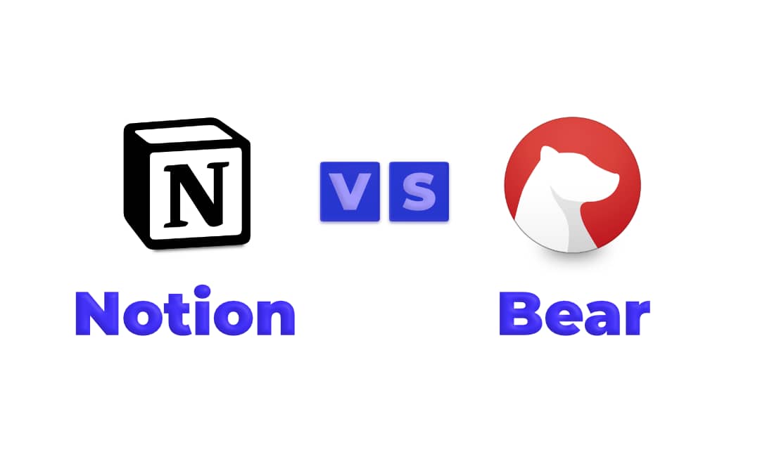 Notion vs Bear